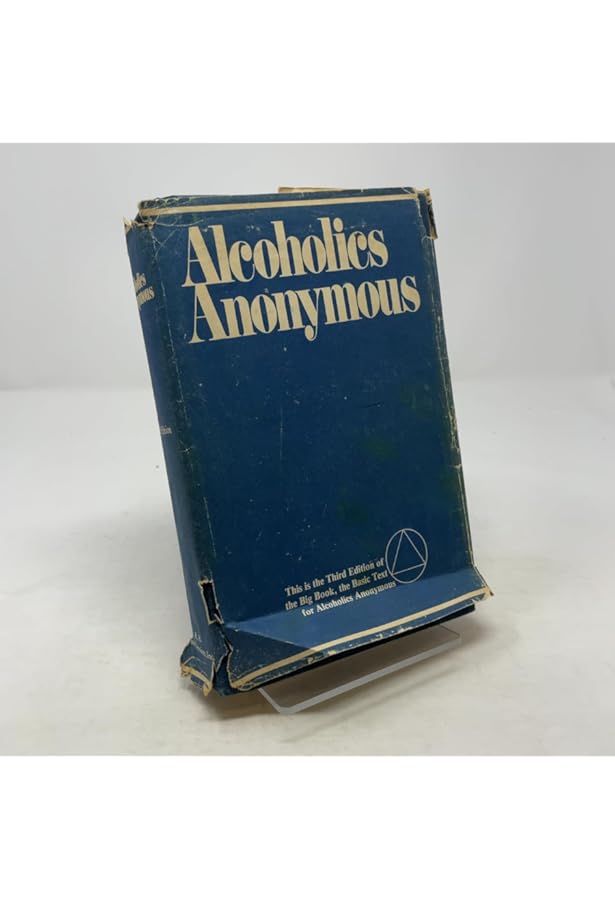 ALCOHOLICS ANONYMOUS 第三版 Alcoholics Anonymous 1976 3RD EDITION PRINTING BIG BOOK RARE VG/HC